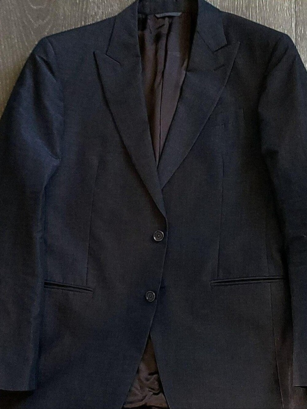 Men's Dark BROWN BLACK Blazer - Classic Tailored Suit Jacket